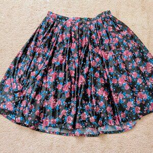 Torrid Floral Circle Skirt Size 20 Lovely Roses Darling Skirt Looks New